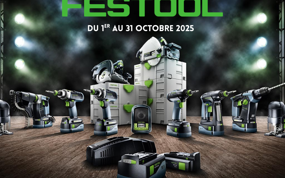 Octobre, le mois Festool chez Delta Bois !