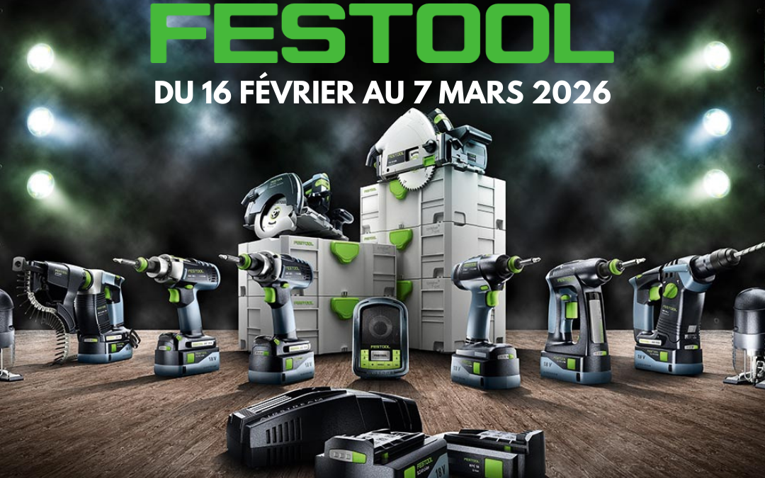 FESTOOL est à petits prix chez Delta Bois ! ⚡