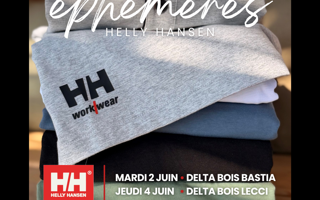 MAGASINS ÉPHÉMÈRES : Helly Hansen, vêtements de travail