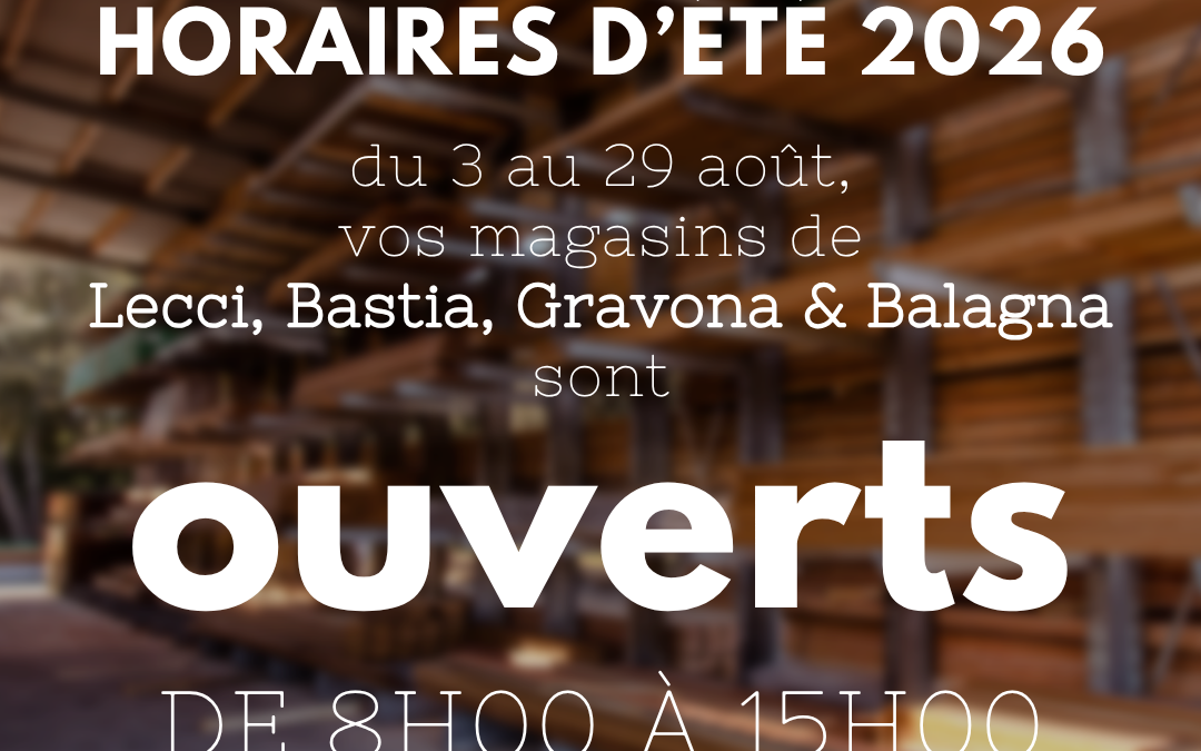 🌞 NOS HORAIRES PASSENT EN MODE ÉTÉ 🌴