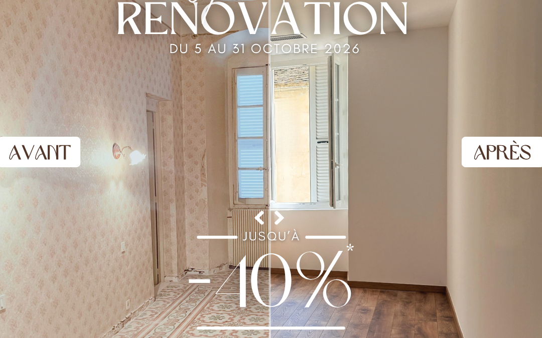 OPÉRATION RÉNOVATION : C&rsquo;est parti pour les travaux ! 🚧